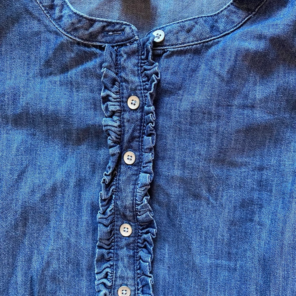 NWT Gap Chambray Dress - Picture 3 of 8